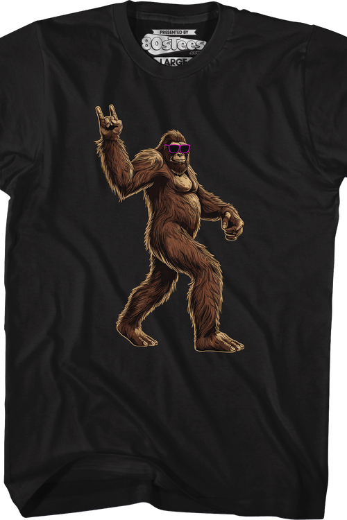 Rock On Bigfoot T-Shirtmain product image