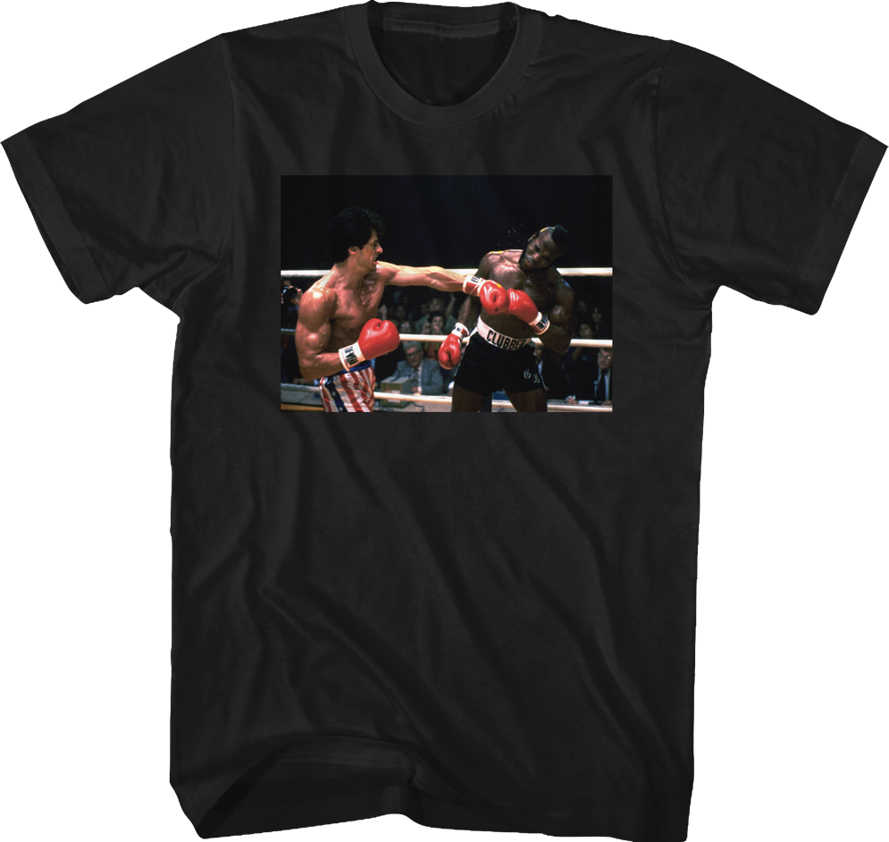 Rocky Knock Out Shirt: 80s Movies Rocky T-shirt