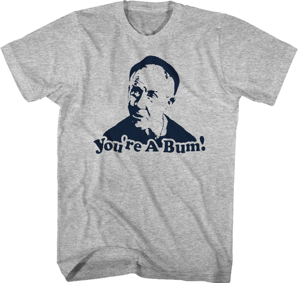 Rocky Mickey Youre a Bum! T-Shirt: Rocky Mens T-shirt