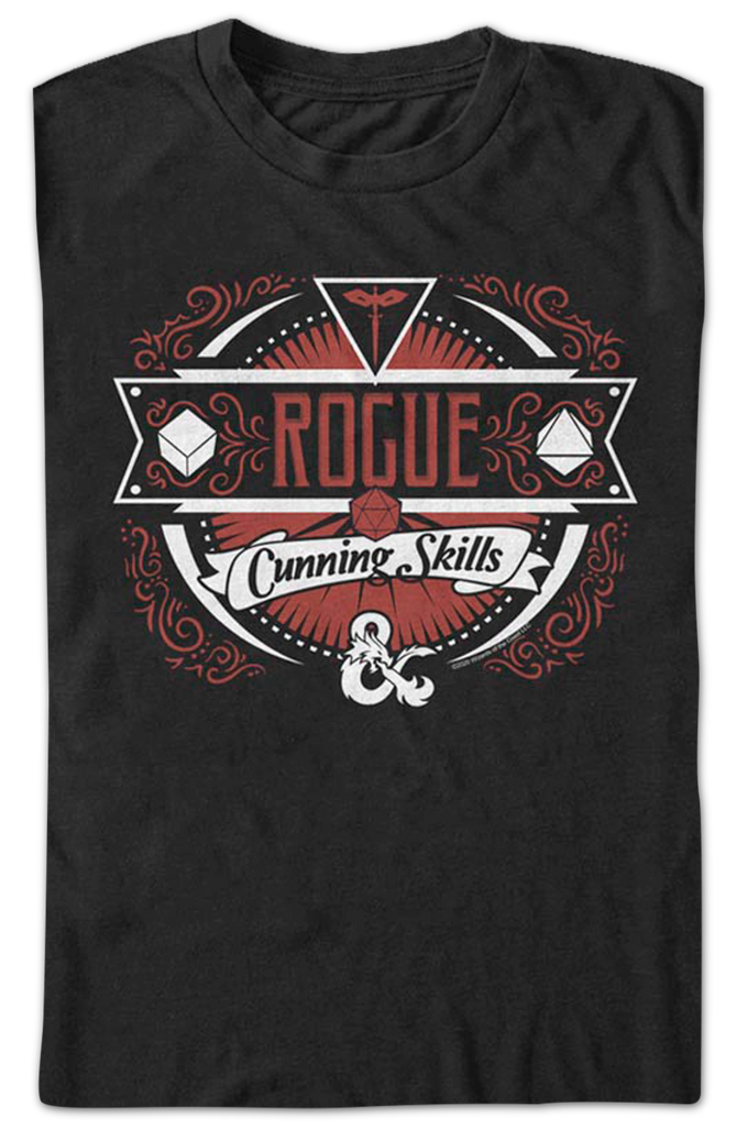 Rogue Dungeons & Dragons T-Shirt