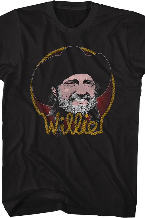 Rope Name Willie Nelson T-Shirtmain product image