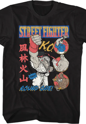 Round One Street Fighter T-Shirt