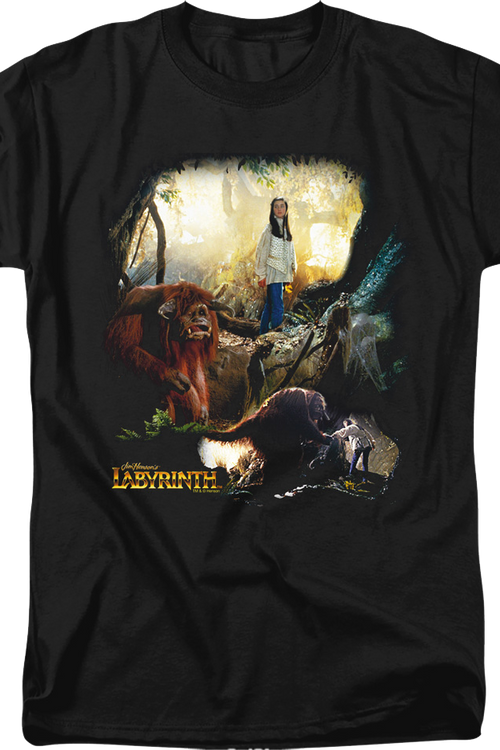 Sarah & Ludo Collage Labyrinth T-Shirtmain product image