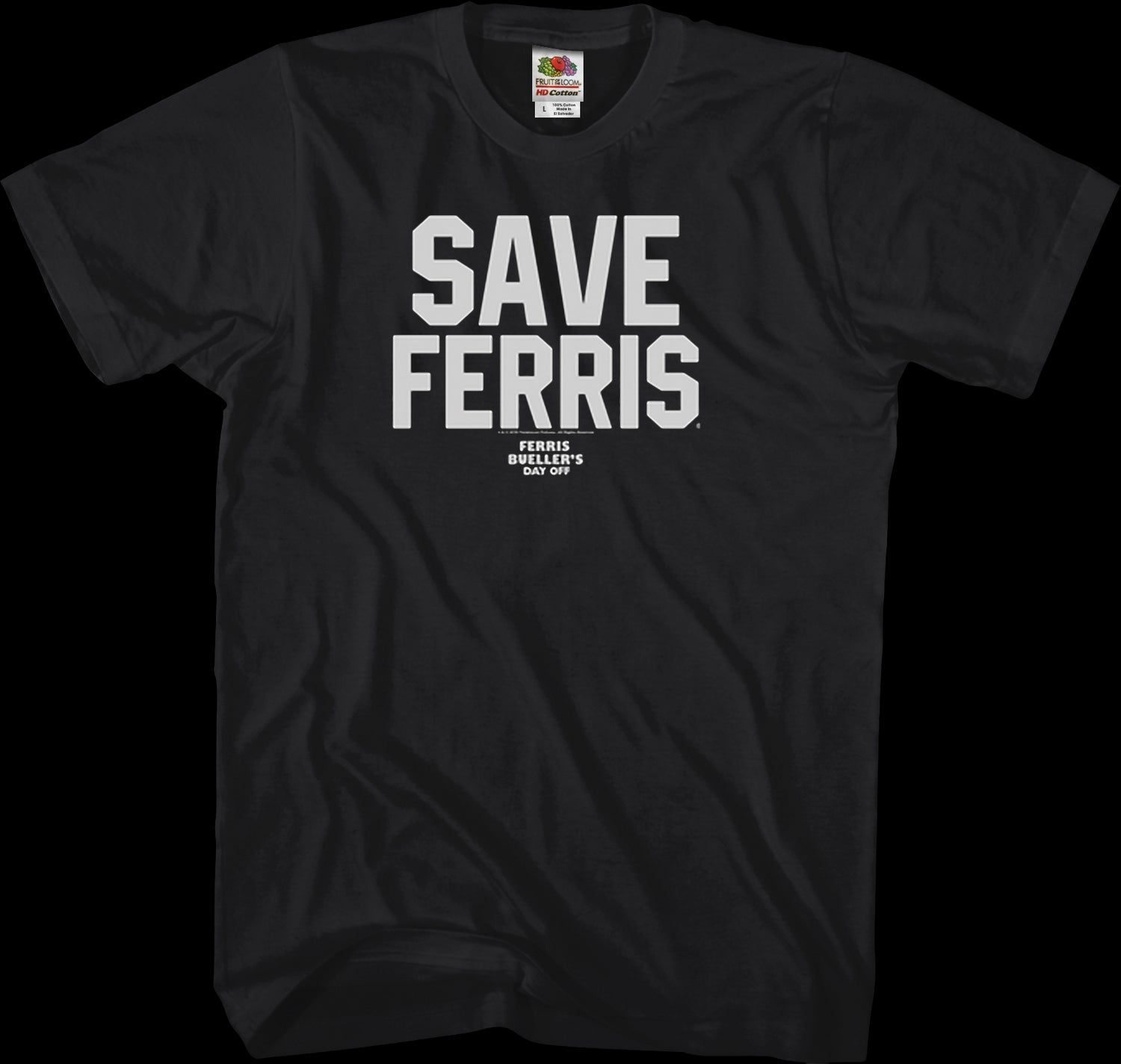 Save Ferris Mens T-Shirt: 80s Movies Ferris Bueller's Day Off T-shirt