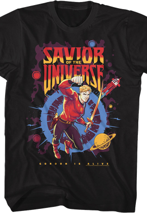 Savior Of The Universe Flash Gordon T-Shirt