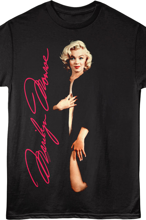 Sensual Autograph Marilyn Monroe T-Shirtmain product image