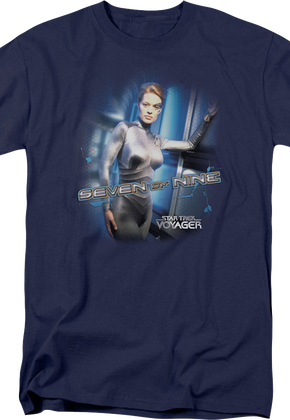 Seven Of Nine Star Trek Voyager T-Shirt