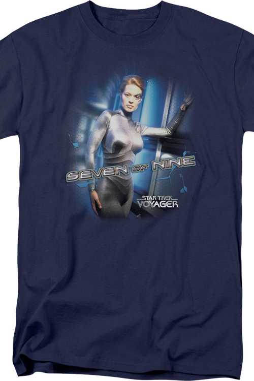 Seven Of Nine Star Trek Voyager T-Shirtmain product image