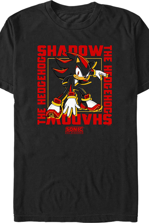 Shadow Frame Sonic The Hedgehog T-Shirtmain product image