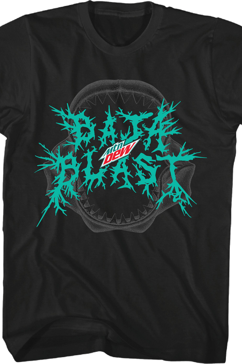 Shark Attack Baja Blast Mountain Dew T Shirt