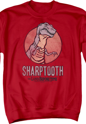 Sharptooth Land Before Time Sweatshirt