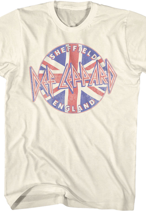 Sheffield Union Jack Def Leppard T-Shirt