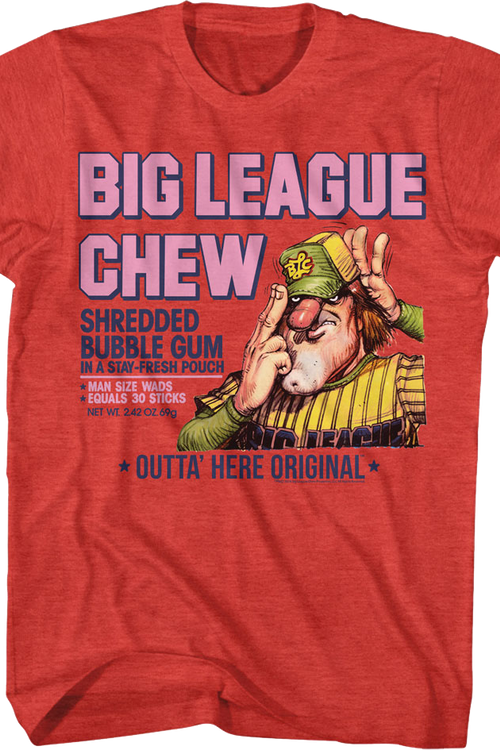Shredded Bubble Gum Big League Chew T-Shirtmain product image