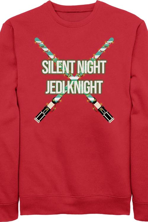 Silent Night Jedi Knight Star Wars Sweatshirtmain product image