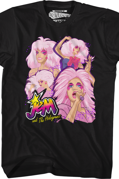 Singer Collage Jem And The Holograms T Shirt