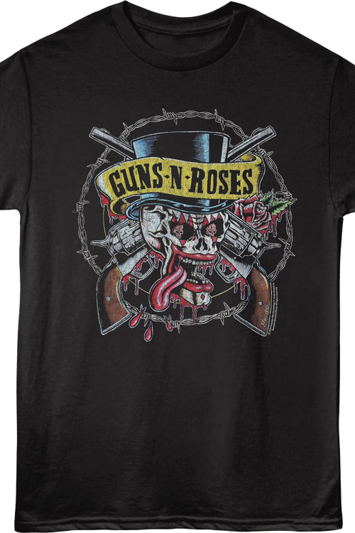 Skull And Pistols Guns N' Roses T-Shirtmain product image