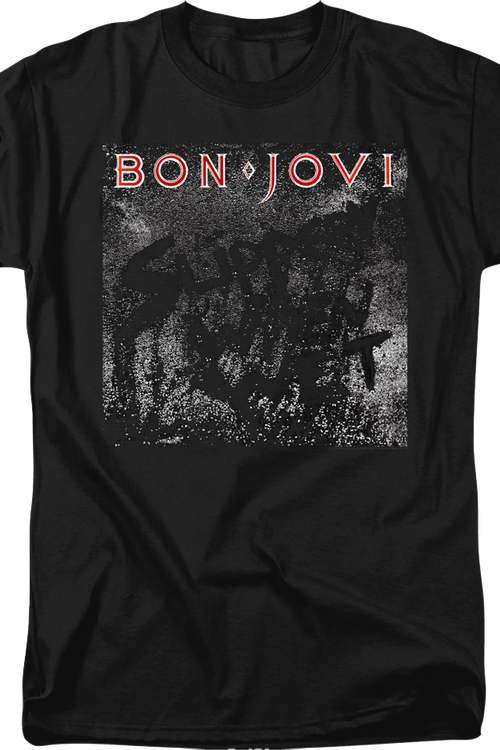 Slippery When Wet Cover Bon Jovi T-Shirtmain product image