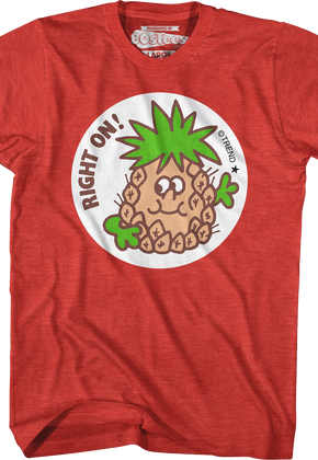 Right On Pineapple Scratch N Sniff T-Shirt