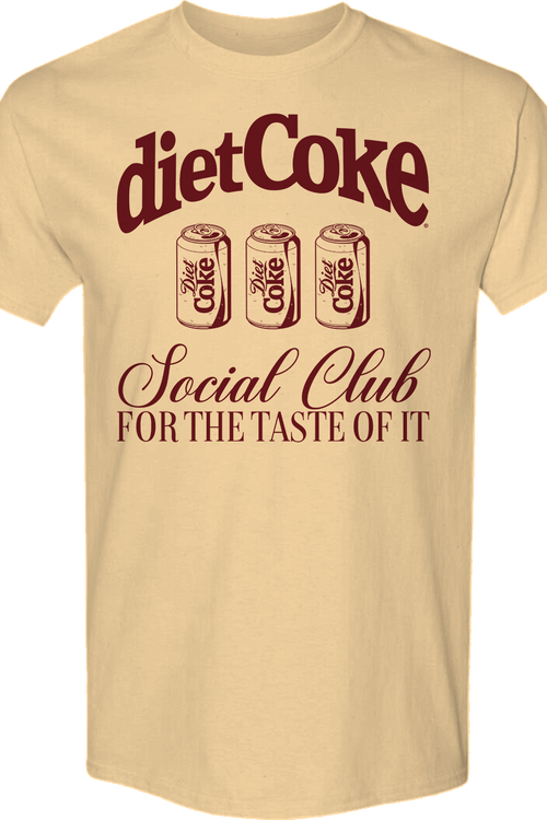 Social Club For The Taste Of It Diet Coke T-Shirtmain product image