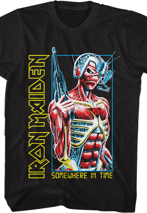 Somewhere In Time Cyborg Iron Maiden T-Shirt