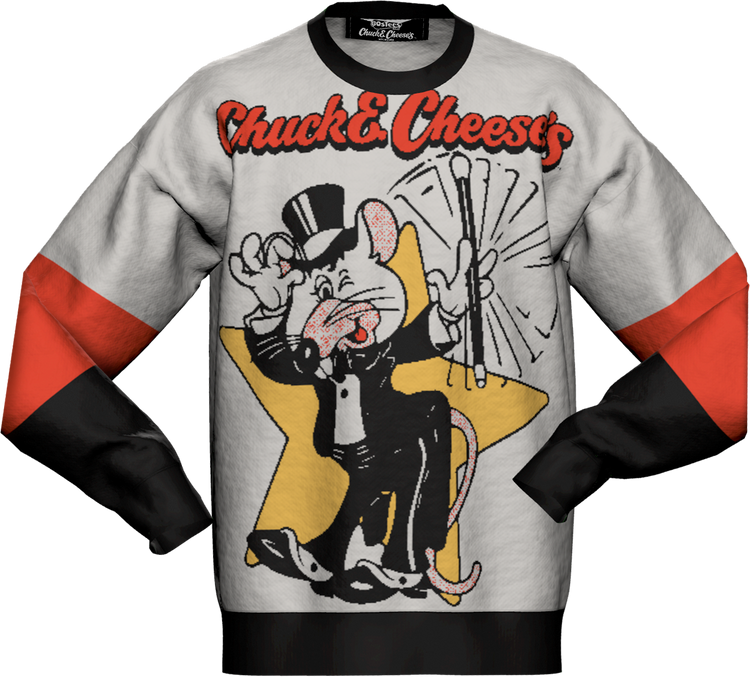 Special Day Chuck E. Cheese Knitted Sweatermain product image