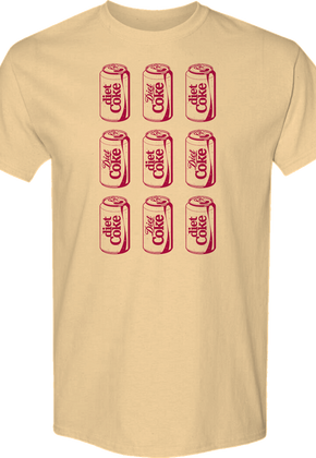 Stacked Cans Diet Coke T-Shirt