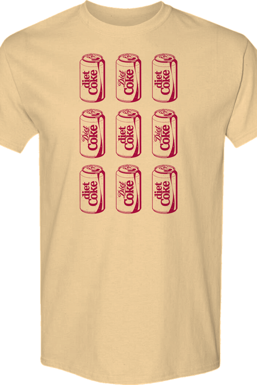 Stacked Cans Diet Coke T-Shirtmain product image