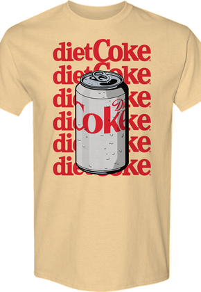 Stacked Logo And Can Diet Coke T-Shirt