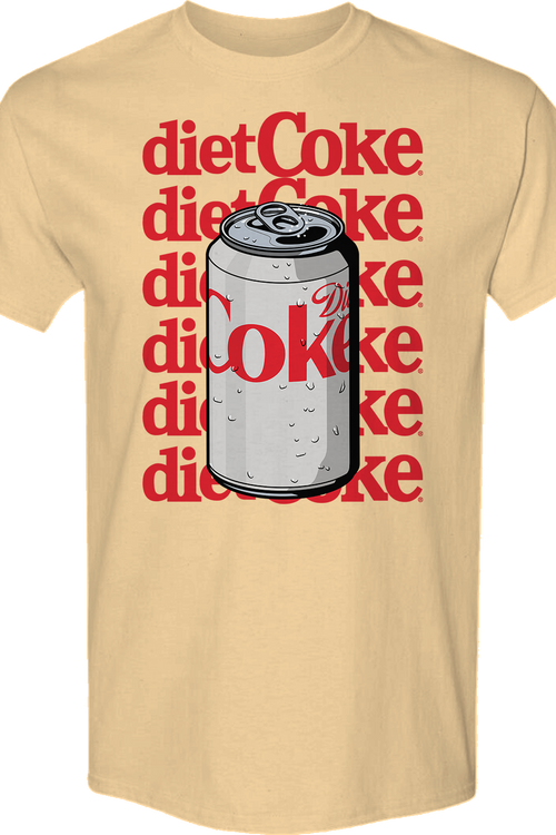 Stacked Logo And Can Diet Coke T-Shirtmain product image