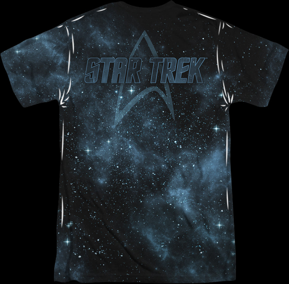 Star Trek Sublimation Shirt: Star Trek Mens T-shirt