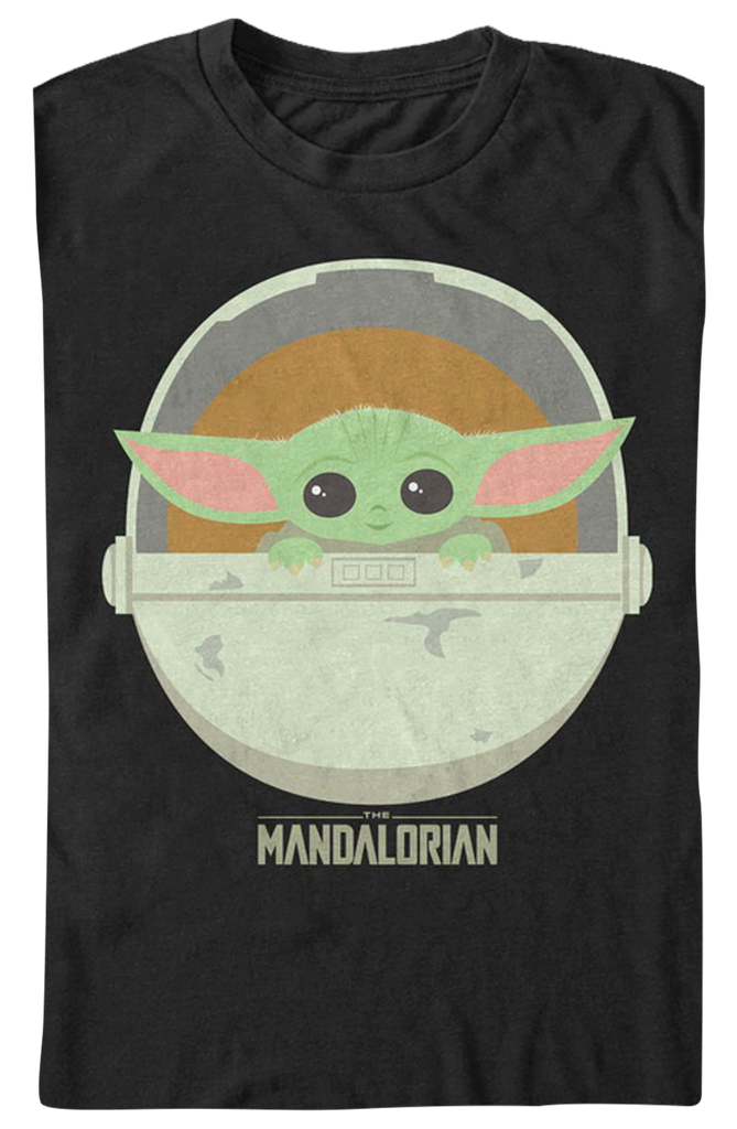 Star Wars The Mandalorian The Child Illustration T-Shirt