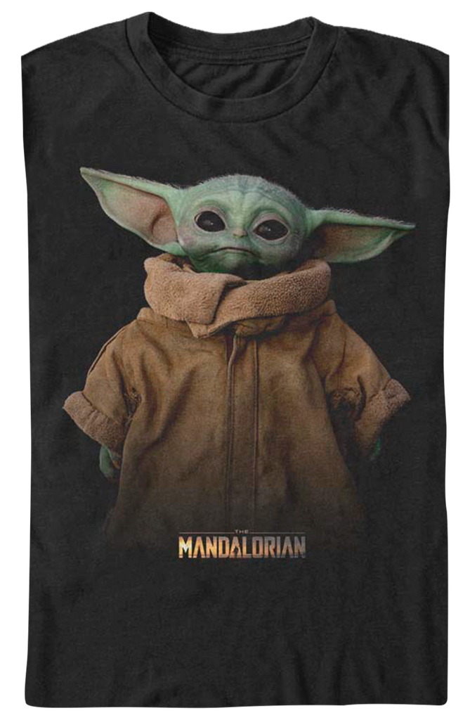 Star Wars The Mandalorian The Child Portrait T-Shirt