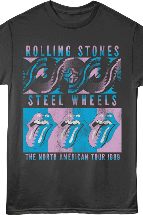 Steel Wheels North American Tour 1989 Rolling Stones T-Shirtmain product image