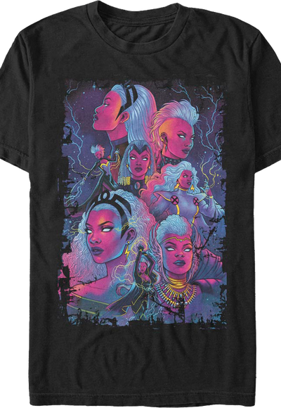 Storm Collage X-Men T-Shirt