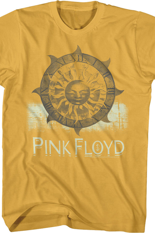 Sun Clock Pink Floyd T-Shirtmain product image