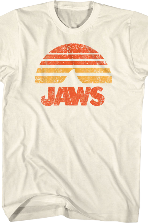 Sunset Fin Jaws T-Shirtmain product image