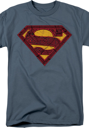 Superman Celtic Shield DC Comics T-Shirt