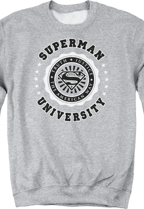 Superman University DC Comics Sweatshirt