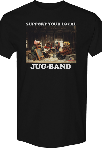 Support Your Local Jug-Band Emmet Otter T-Shirt