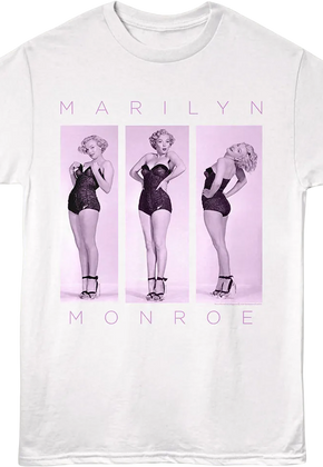 Swim Suit Panels Marilyn Monroe T-Shirt