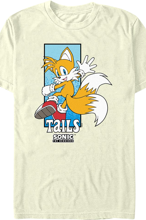 Tails Pose Sonic The Hedgehog T-Shirtmain product image