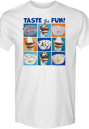 Taste the Fun Collage Dippin' Dots T-Shirt