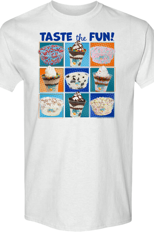 Taste the Fun Collage Dippin' Dots T-Shirtmain product image