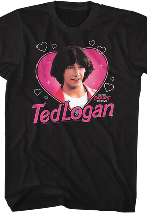 Ted Logan Hearts Bill & Ted's Excellent Adventure T-Shirt