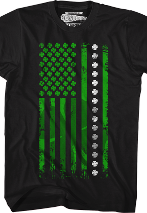 Shamrock Flag St. Patrick's Day T-Shirt