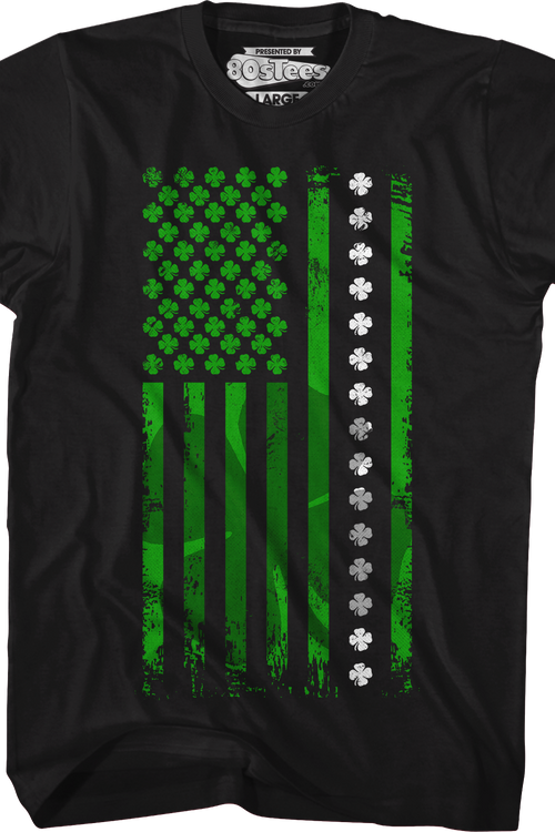 Shamrock Flag St. Patrick's Day T-Shirtmain product image