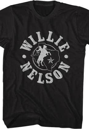 Texas Cowboy Willie Nelson T-Shirt