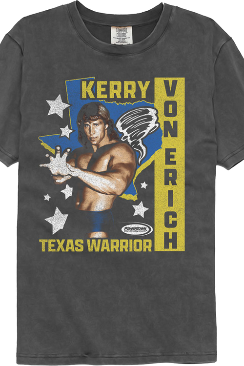 Texas Warrior Stars Kerry Von Erich Comfort Colors Brand T-Shirtmain product image