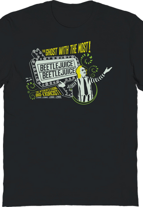 The Afterlife's Leading Bio-Exorcist Beetlejuice T-Shirt