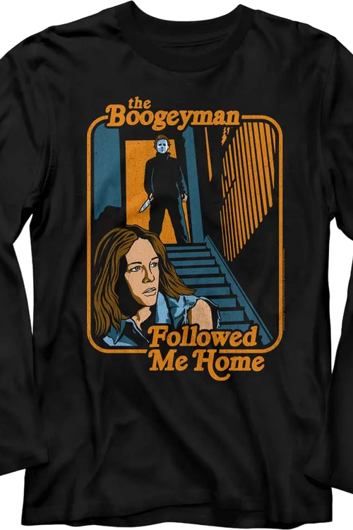 The Boogeyman Followed Me Home Halloween Long Sleeve Shirtmain product image